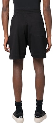 Y-3 SS23 Solid Color High-Waist Elastic Casual Shorts Black H44784 Shop Y-3 SS23 Solid Color High-Waist Elastic Casual Shorts Black H44784