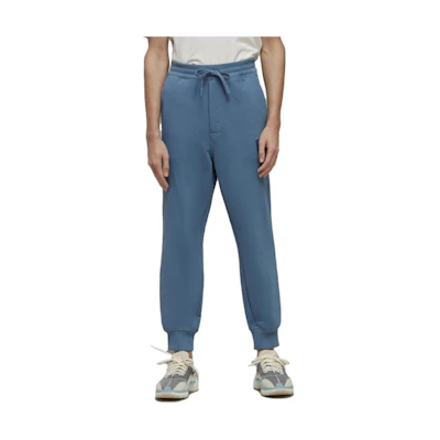 Y-3 SS23 Zip Drawstring Cuffed Joggers Solid Blue IB4808