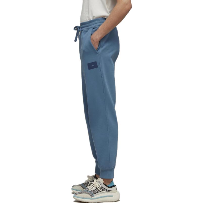 Purchase Y-3 SS23 Joggers Azul Sólido con Cremallera y Cordón Ajustable. IB4808