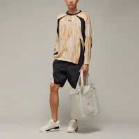 Lookbook Y-3 SS24 鐵鏽色拼接長袖襯衫閒休上衣 IR6256