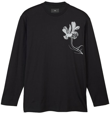 Camiseta Y-3 SS24 GFX Gráfica Manga Larga Unisex Negra IN4351 Order Camiseta Y-3 SS24 GFX Gráfica Manga Larga Unisex Negra IN4351