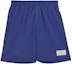 Buy Y-3 Straight-Leg Elastic Waist Shorts Blue IA1453