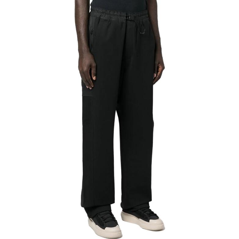Lookbook Y-3 Stretch FT  Black Straight Casual Sweatpants. H63032