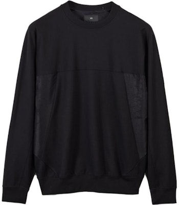 Y-3 ストレッチFTクルーブラック ユニセックスミニマルプルオーバースウェット IL3070 Buy Y-3 ストレッチFTクルーブラック ユニセックスミニマルプルオーバースウェット IL3070