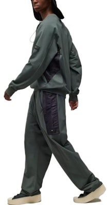 Y-3 彈性棉質圓領衛衣 綠色 休閒套頭毛衣 IP7670 Purchase Y-3 彈性棉質圓領衛衣 綠色 休閒套頭毛衣 IP7670