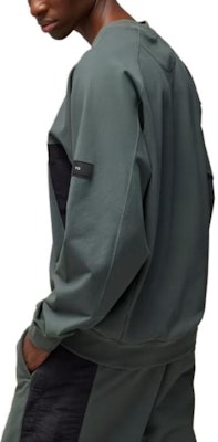 Y-3 彈性棉質圓領衛衣 綠色 休閒套頭毛衣 IP7670 Details for Y-3 彈性棉質圓領衛衣 綠色 休閒套頭毛衣 IP7670