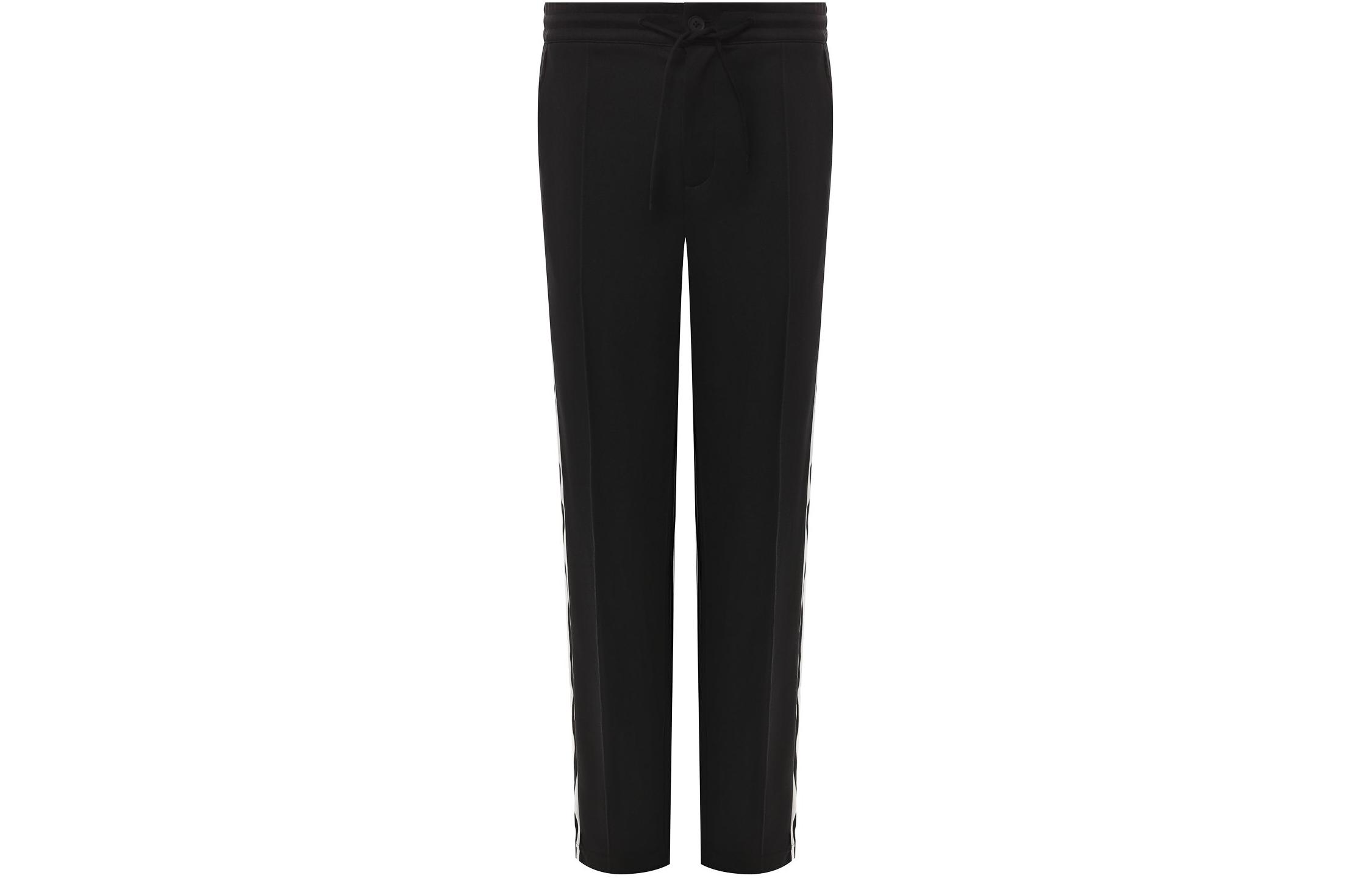 Order Y-3 스트라이프 밴딩 스트레이트 핏 캐주얼 팬츠 블랙 DY7295