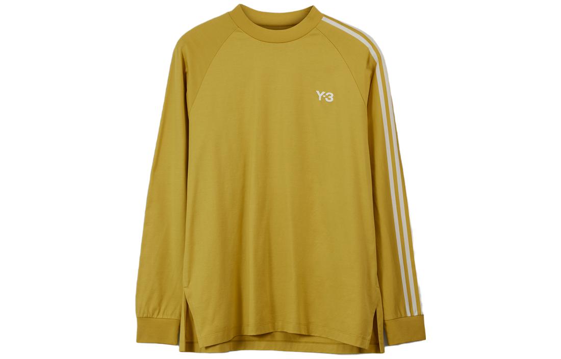 Y-3 Striped Sweatshirt Unisex Yellow IQ1789