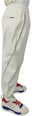 Y-3 Superstar TP White Jogger Sweatpants Seluar Sukan Kasual HZ0159 Details for Y-3 Superstar TP White Jogger Sweatpants Seluar Sukan Kasual HZ0159