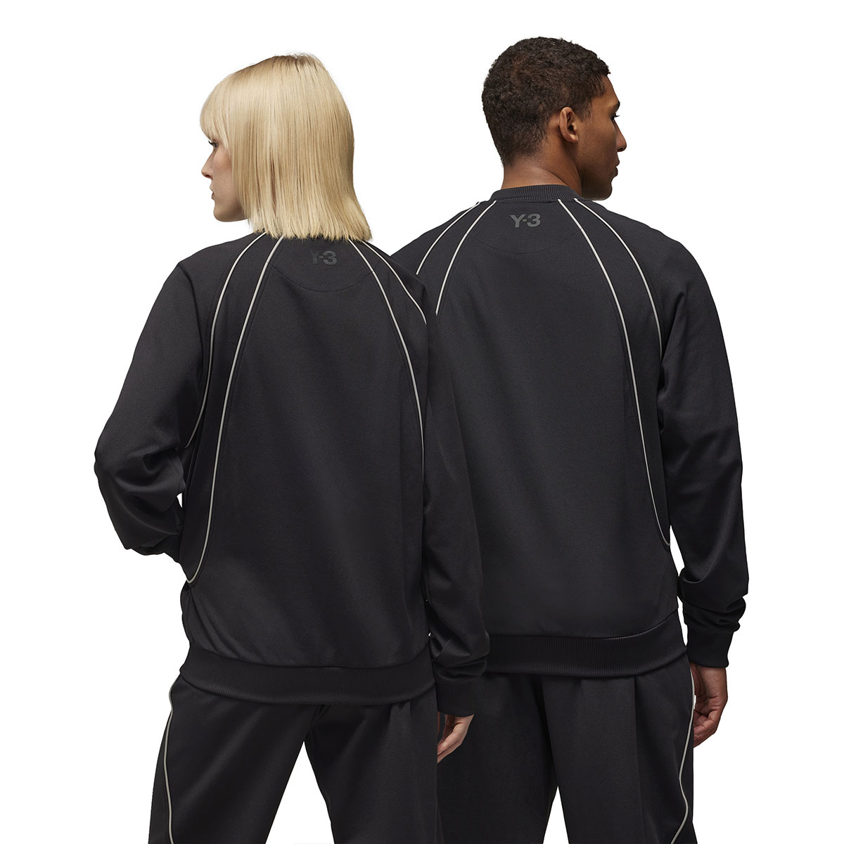 Shop Y-3 Superstr TT Solid Stripe Baseball Collar Jacket Black Unisex. 50-IV5614