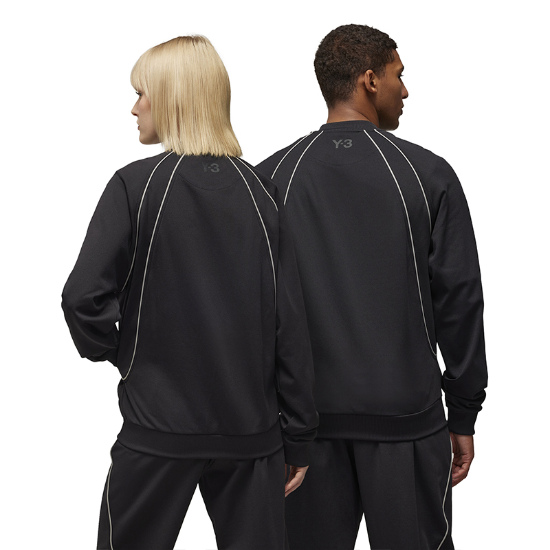 Details for Y-3 Superstr TT Solid Stripe Baseball Collar Jacket Black Unisex. 50-IV5614