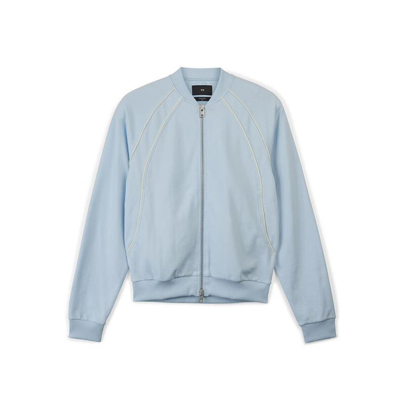 Y-3 Superstr TT Striped Baseball Collar Jacket Sky Blue Unisex 50-IV5616
