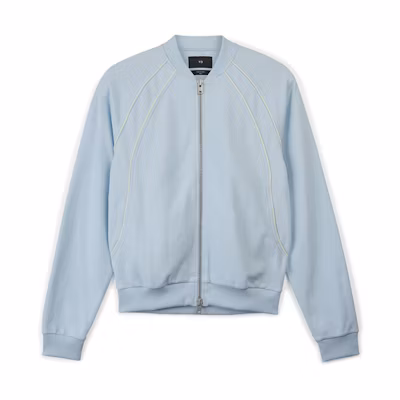 Y-3 Superstr TT Striped Baseball Collar Jacket Sky Blue Unisex 50-IV5616