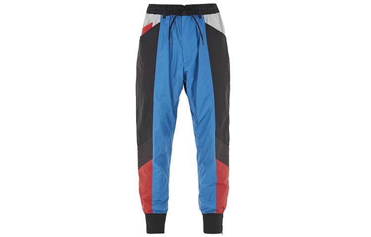 Y-3 Tapered Colorblock Track Pants with Side Stripes FJ0446