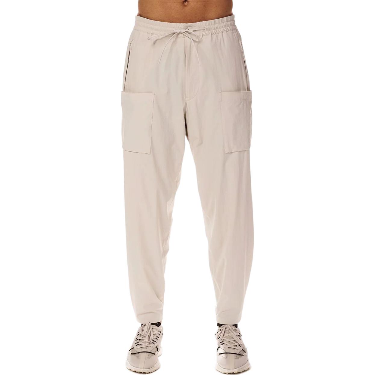 Purchase Y-3 錐形運動長褲 彈性腰帶 米色 秋季款 HG6248