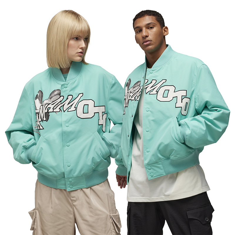 Lookbook Y-3 Team Jacket Unisex Blue Green. 50-IV5655