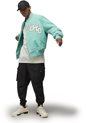 Y-3 Team Jacket Unisex Blue Green. 50-IV5655 Details for Y-3 Team Jacket Unisex Blue Green. 50-IV5655