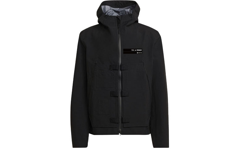 Order Y-3 Terrex Gore-Tex Jaket Outdoor Hitam HB3346