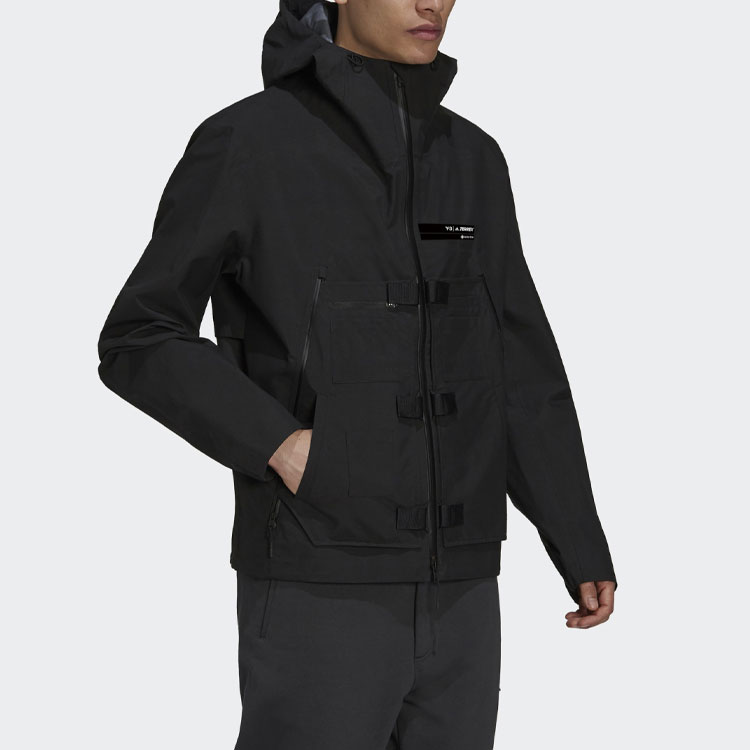 Sizing Y-3 Terrex Gore-Tex Jaket Outdoor Hitam HB3346