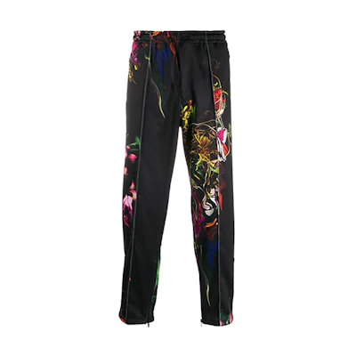 Y-3 TOKETA AOP Cropped Track Pants Black FJ0395