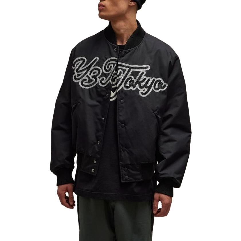 Y-3 Tokyo Zip-Up Stand Collar Long Sleeve Jacket Unisex Black. IQ2142 圖 3