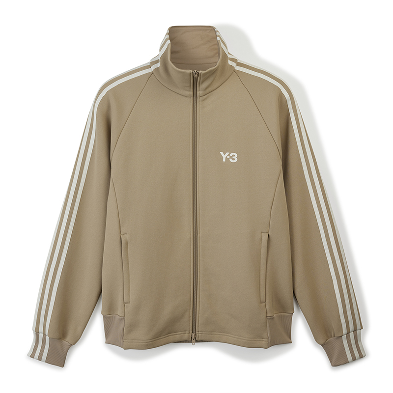 Y-3 Track Top Stand Collar Jacket Khaki Color 50-IZ3125