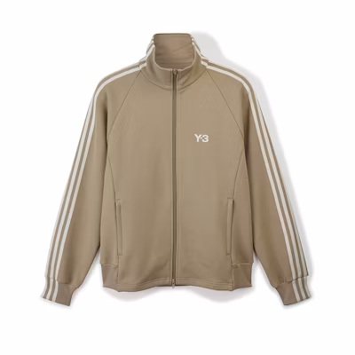 Y-3 Track Top Stand Collar Jacket Khaki Color 50-IZ3125
