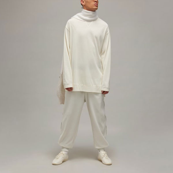 Y-3 U LS Tee Prem Off-White Unisex Crewneck Pullover Sweatshirt IX0400 圖 4