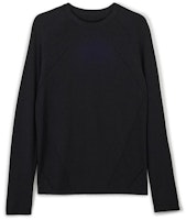 Y-3 Unisex Black Minimalist Cut-Out Logo Long Sleeve Knit Top IJ9783 Y-3 Unisex Black Minimalist Cut-Out Logo Long Sleeve Knit Top IJ9783