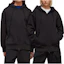 Lookbook Y-3 Unisex Black Solid Color Zip-Up Sweatshirt H44785