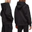 Shop Y-3 Unisex Black Solid Color Zip-Up Sweatshirt H44785