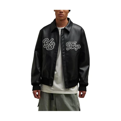 Y-3 Unisex Casual Letter Polo Collar Jacket IQ2144