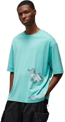 Camiseta Unisex Azul Y-3 con Estampado Gráfico IV7743 Details for Camiseta Unisex Azul Y-3 con Estampado Gráfico IV7743