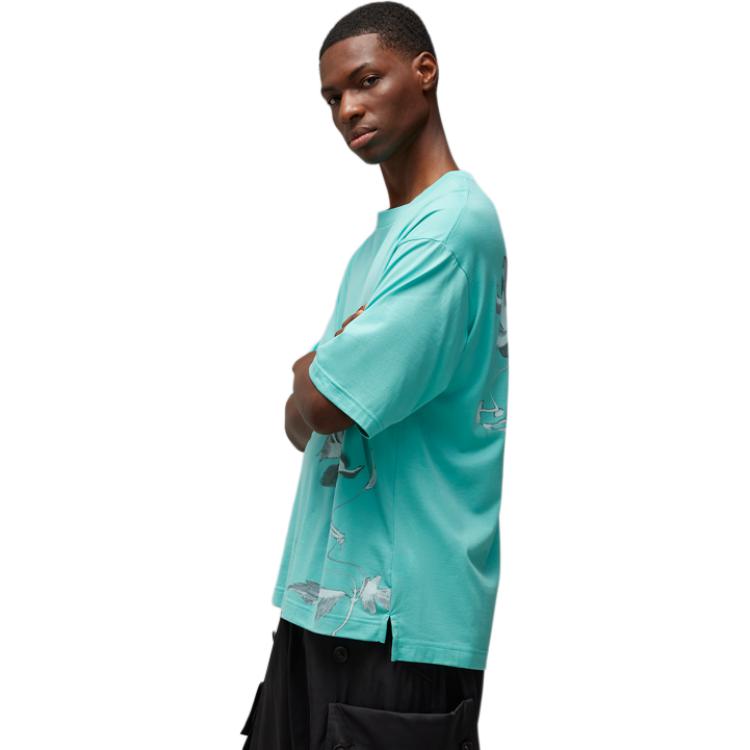 Sizing Camiseta Unisex Azul Y-3 con Estampado Gráfico IV7743