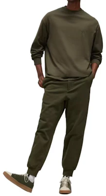 Y-3 男女同款绿色长袖圆领卫衣 - 透气舒适 JD9820 Purchase Y-3 男女同款绿色长袖圆领卫衣 - 透气舒适 JD9820