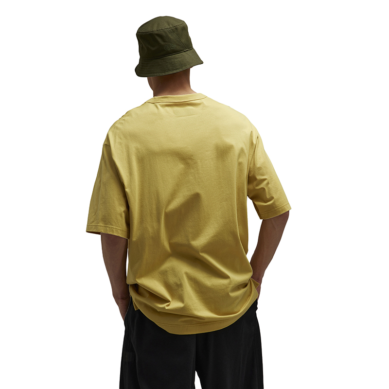 Purchase Y-3 Unisex Kaos Longgar Logo Cetak Crew Neck. IQ2141