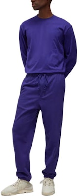 Y-3 男女款藍紫色長袖圓領T恤 JD9834 Shop Y-3 男女款藍紫色長袖圓領T恤 JD9834