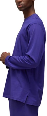 Y-3 男女款藍紫色長袖圓領T恤 JD9834 Purchase Y-3 男女款藍紫色長袖圓領T恤 JD9834