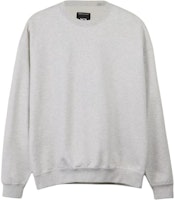 Y-3 Unisex Loose Fit Crewneck Pullover Sweatshirt Light Grey. JD9802 Y-3 Unisex Loose Fit Crewneck Pullover Sweatshirt Light Grey. JD9802