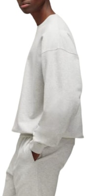 Y-3 男女宽松款圆领套头衫浅灰色卫衣 JD9802 Details for Y-3 男女宽松款圆领套头衫浅灰色卫衣 JD9802