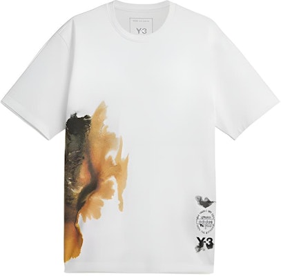 Y-3 Unisex Loose Fit Crewneck T-Shirt Core White JX4744 Buy Y-3 Unisex Loose Fit Crewneck T-Shirt Core White JX4744