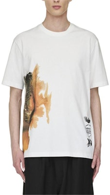 Y-3 Unisex Loose Fit Crewneck T-Shirt Core White JX4744 Shop Y-3 Unisex Loose Fit Crewneck T-Shirt Core White JX4744