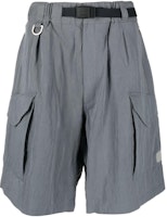 Y-3 Unisex Loose Fit Waist Shorts Grey HZ8858 Y-3 Unisex Loose Fit Waist Shorts Grey HZ8858