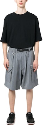 Y-3 ユニセックス ルーズフィット ウエストショーツ グレー HZ8858 Lookbook Y-3 ユニセックス ルーズフィット ウエストショーツ グレー HZ8858