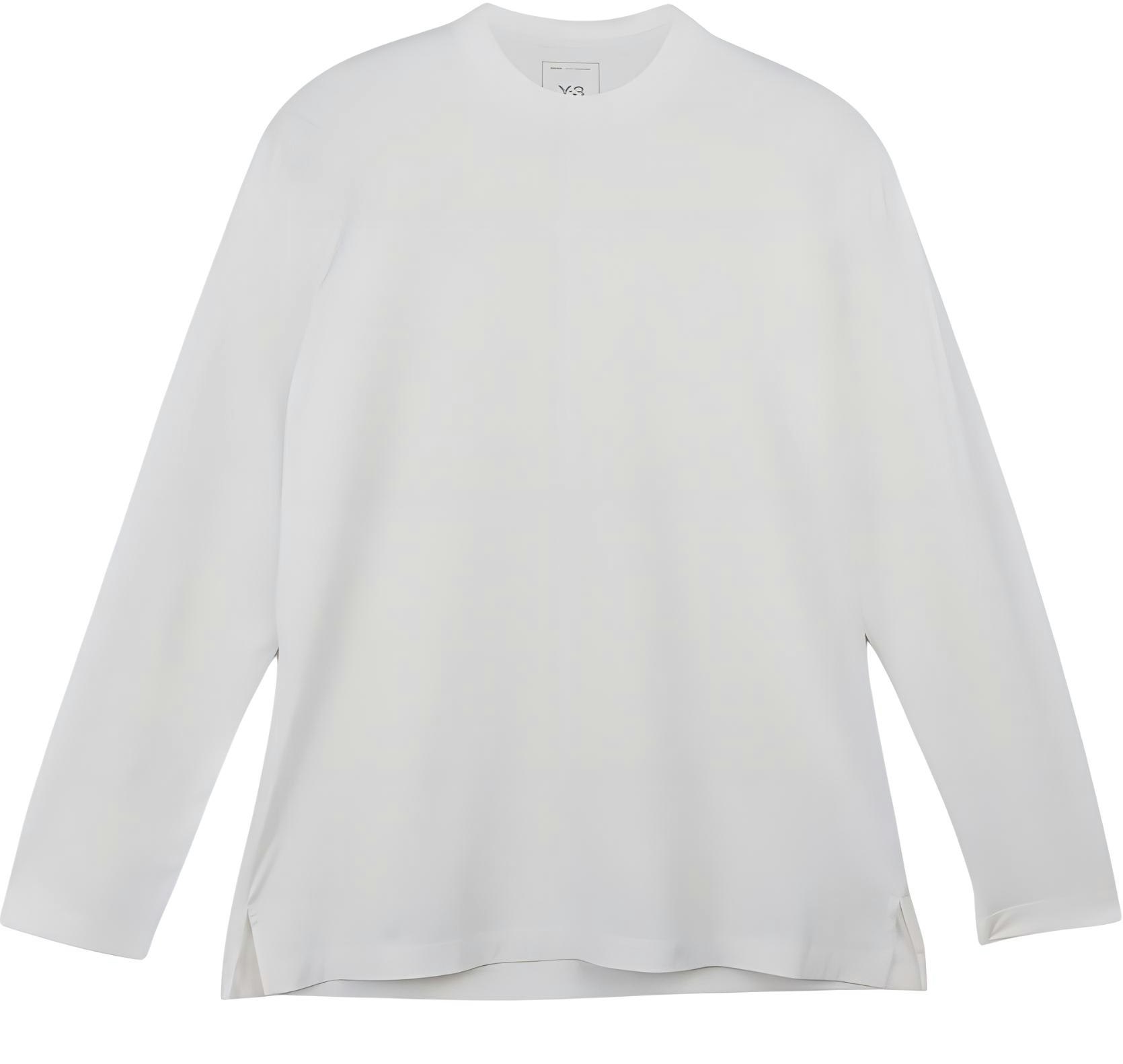 y-3-unisex-loose-fit-white-long-sleeve-crewneck-t-shirt-jd-9832