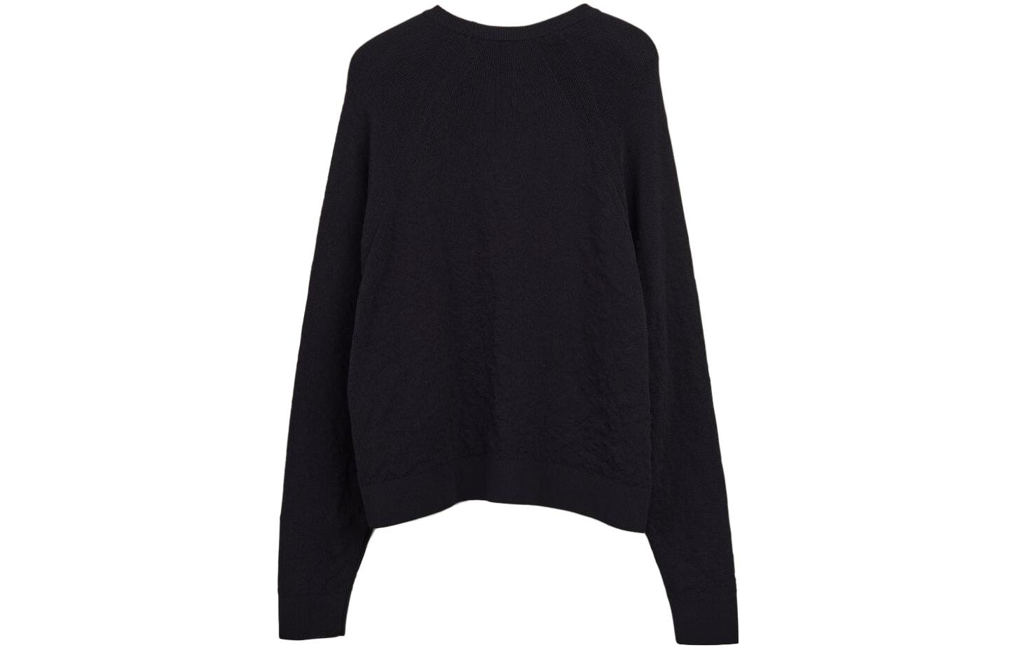 Lookbook Y-3 Unisex Baju Sweater Leher Bulat Hitam. H63087