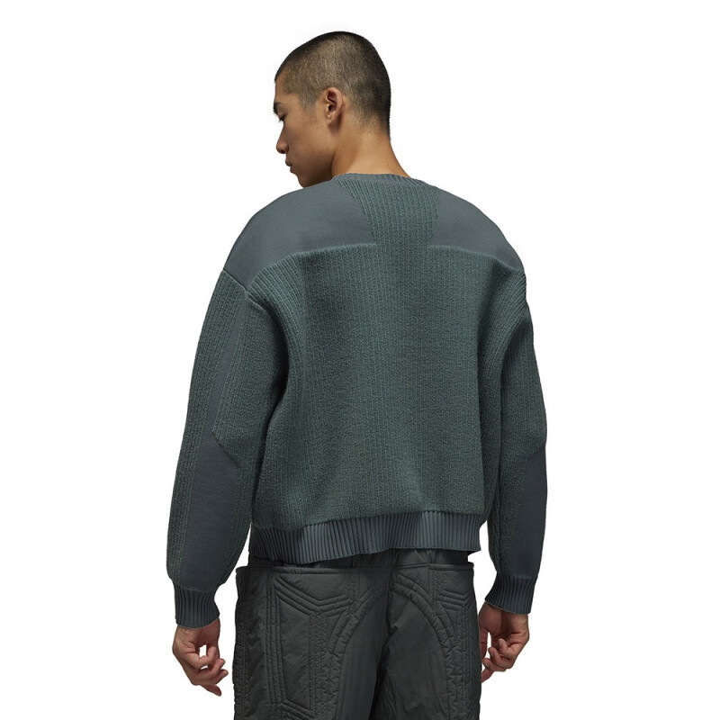 Purchase Y-3 Unisex Baju Sejuk Wool Oversized Crewneck - Gaya Kasual. IP7944