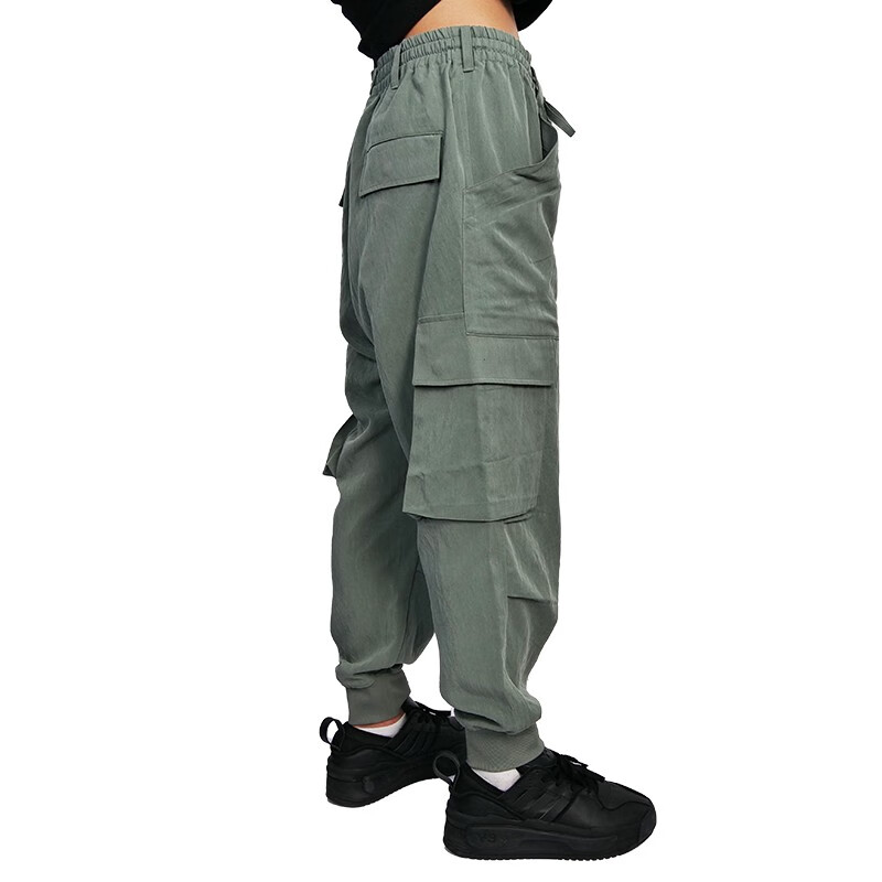Purchase Y-3 工裝束口休閒運動長褲 綠色 IP7947