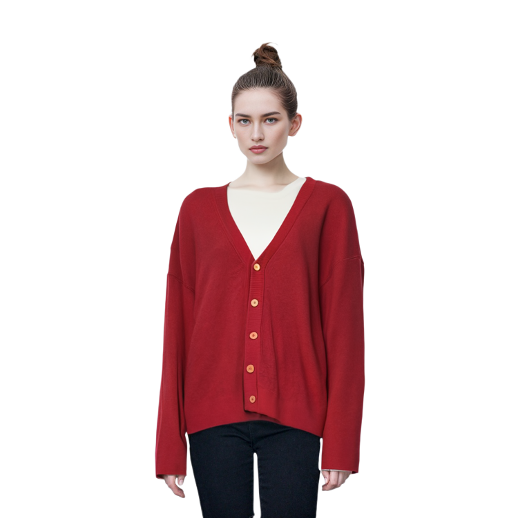 Details for Sweater Kasual V-Neck Y-3 Uniseks. IB4791