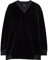Y-3 Velvet Crew Minimalist Pullover Sweatshirt Unisex Black IL2146 Y-3 Velvet Crew Minimalist Pullover Sweatshirt Unisex Black IL2146